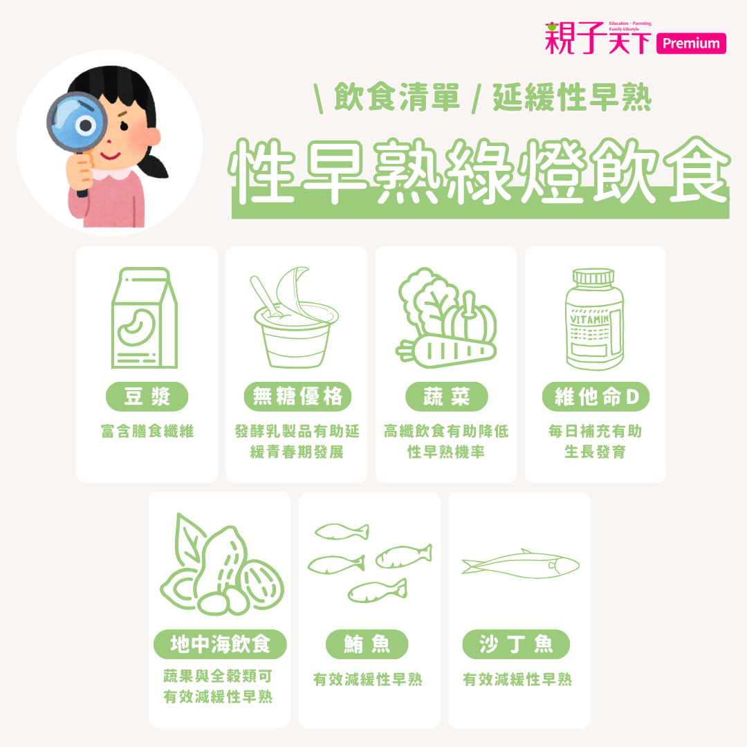 性早熟飲食