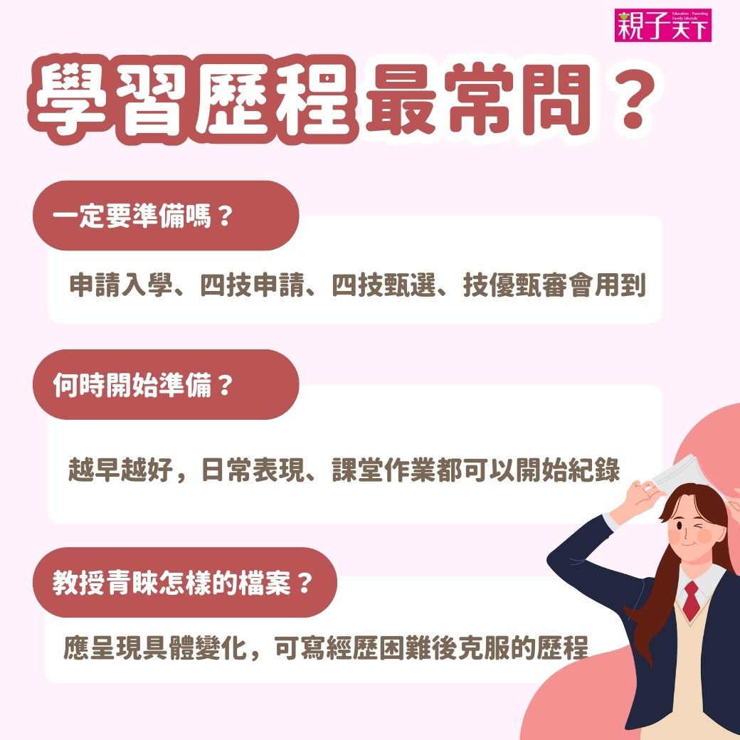 學習歷程檔案-常見問題