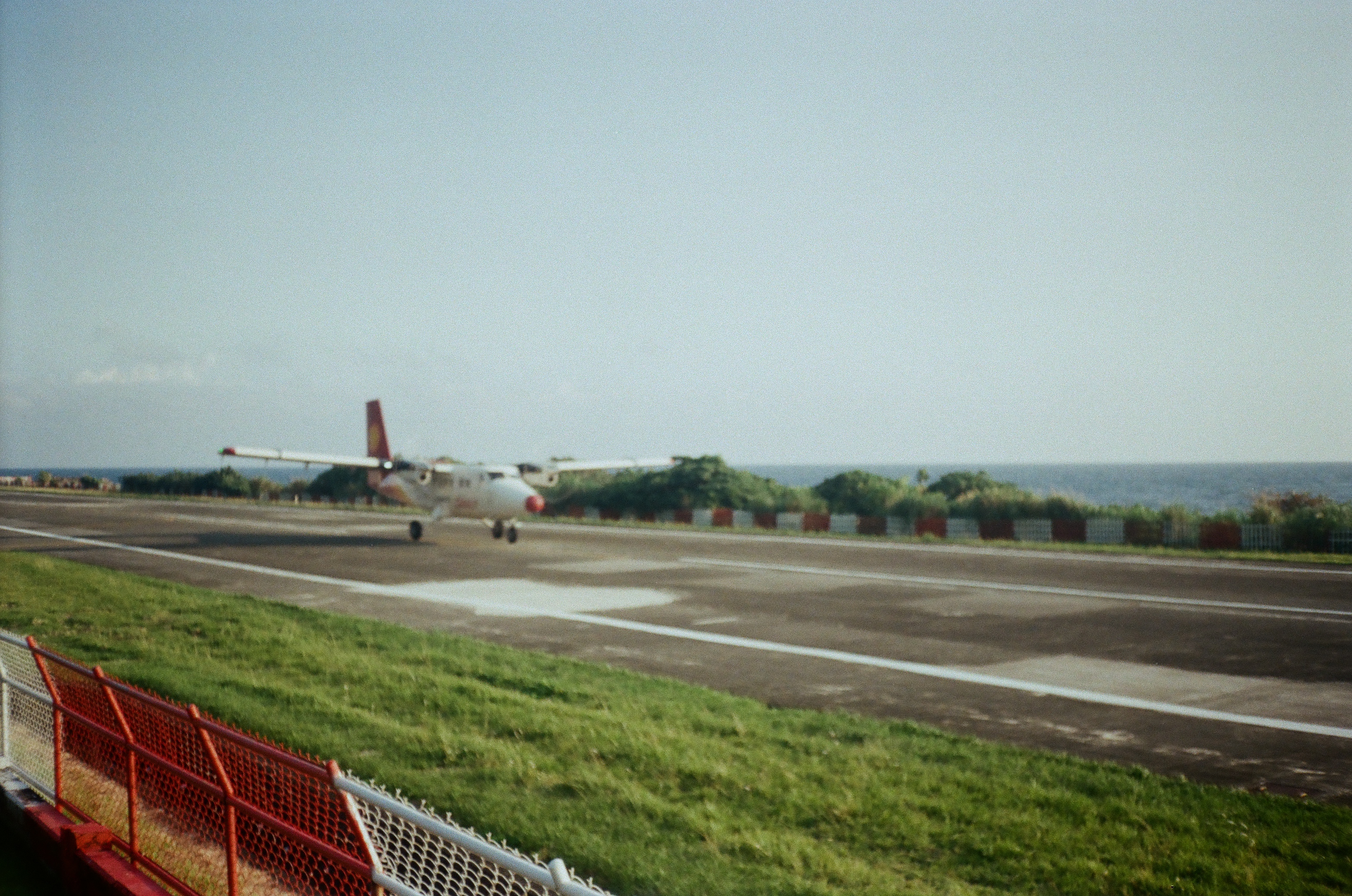 蘭嶼機場-飛機跑道