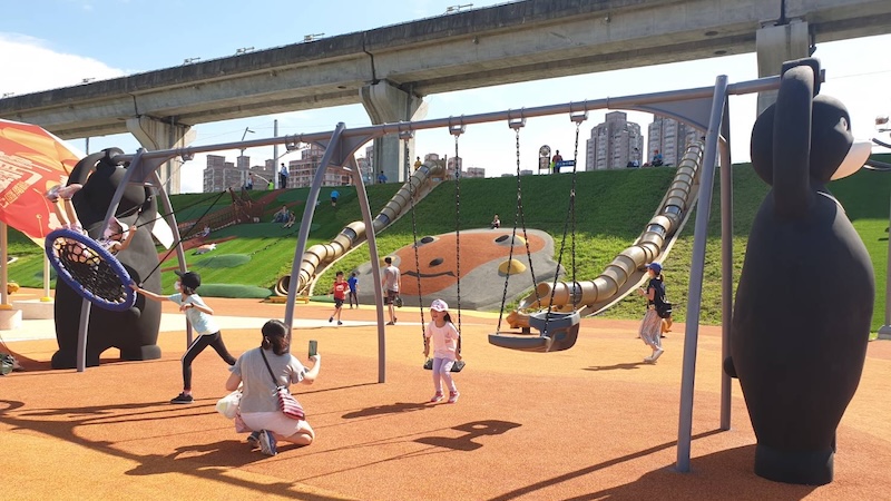 新北大都會公園-兒童玩遊樂設施