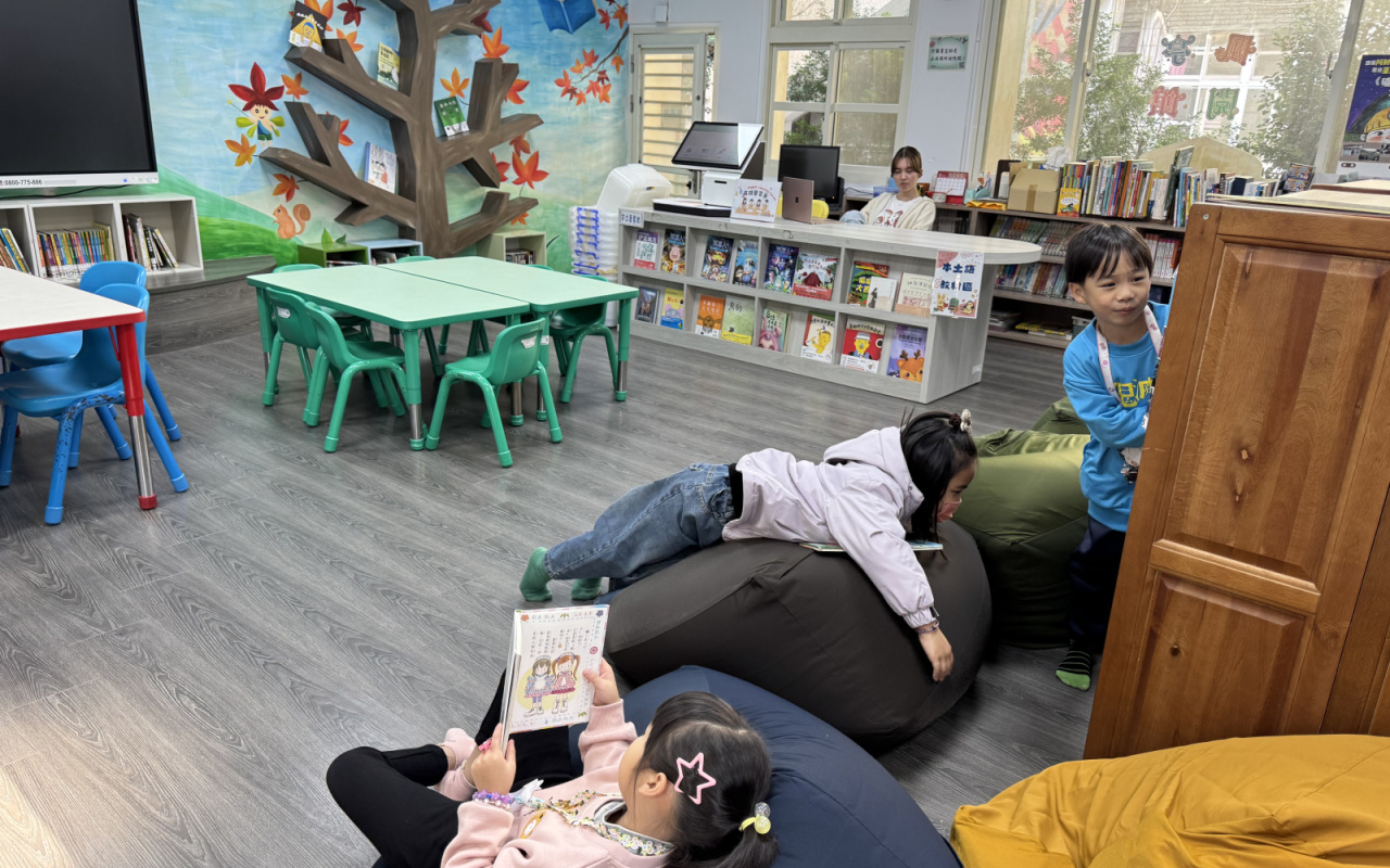 瑞亭國小-圖書館-小學生