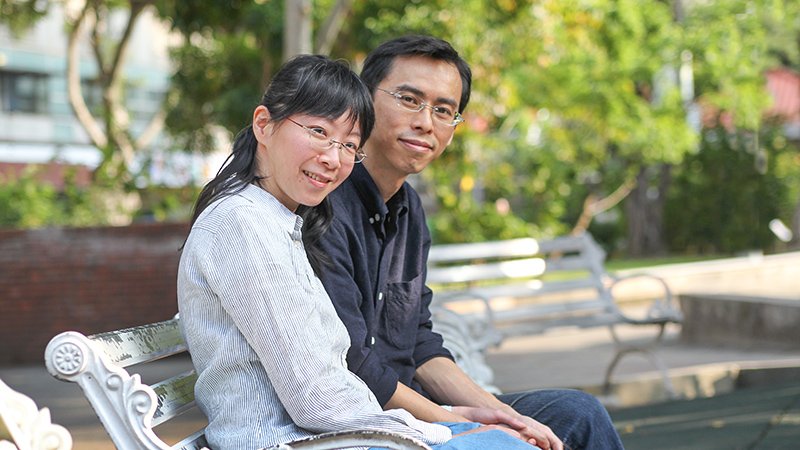 陳潔皓與妻子徐思寧