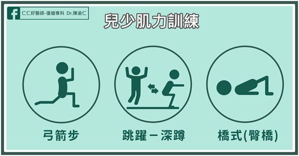 長高運動-肌力-肌肉-弓箭步-臀橋-跳躍-深蹲