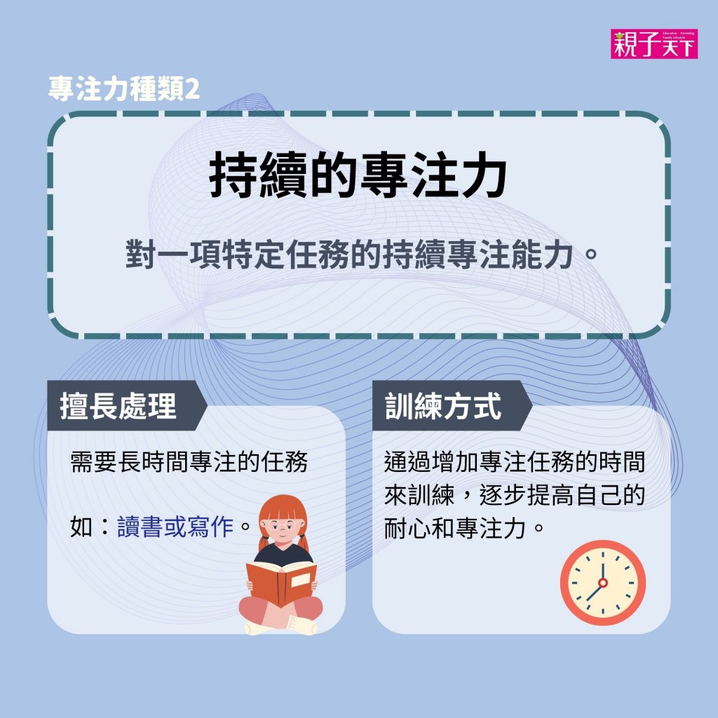 持續的專注力