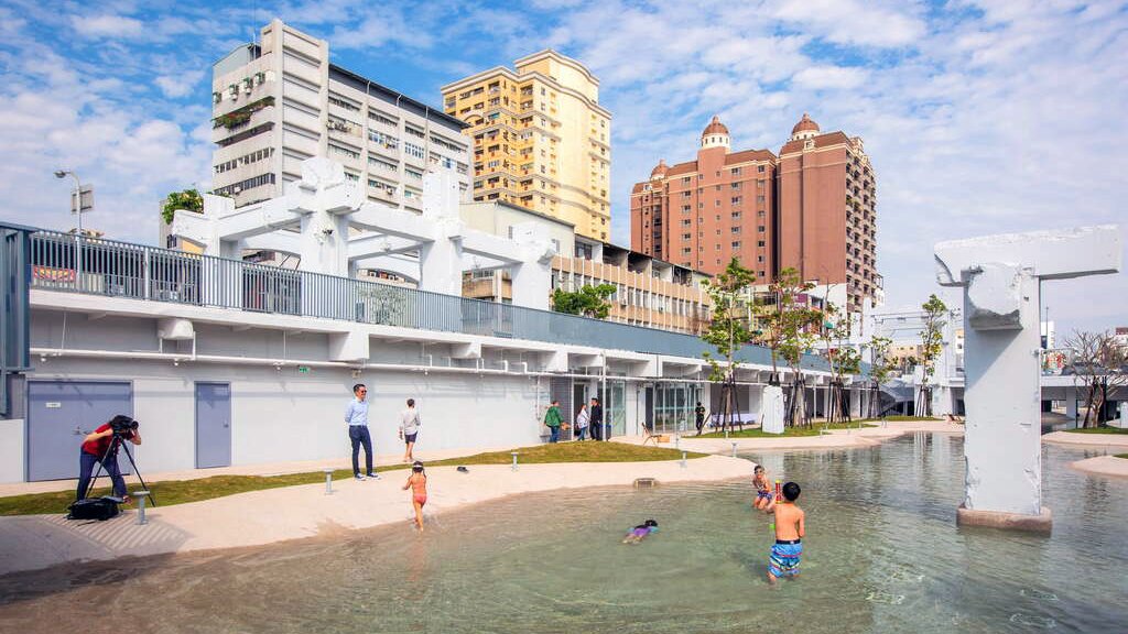 台南親子景點-親子景點-親子遊-河樂廣場